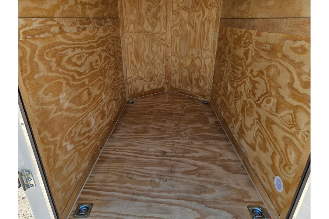 New 2026 Rock Solid Cargo 5X8 SINGLE 3.5K CARGO W/6FT HEIGHT & RAMP DOOR