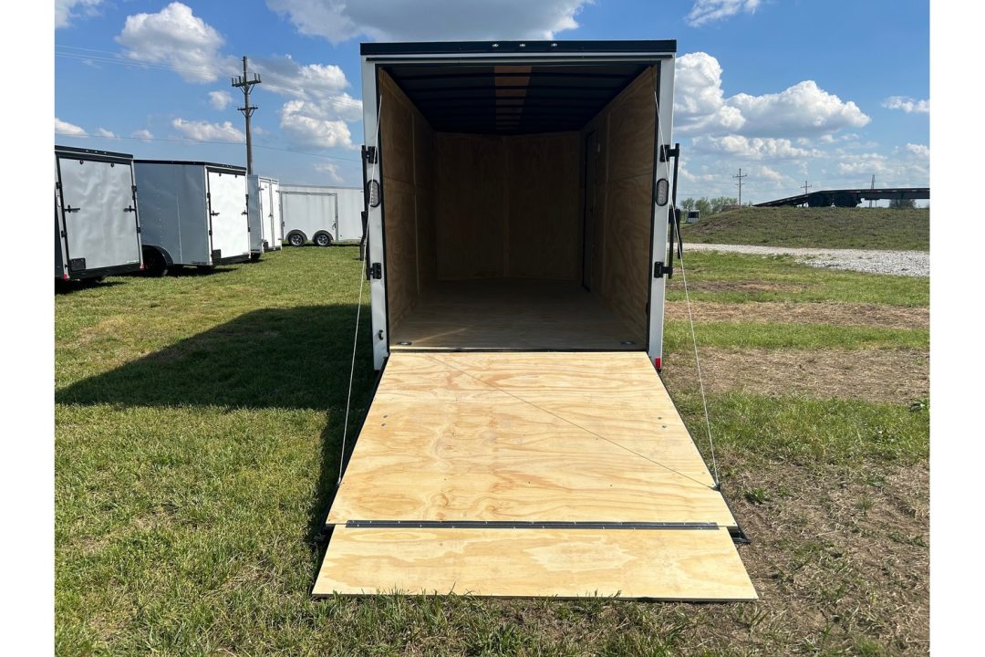New 2026 Rock Solid Cargo 7x16 Tandem 7K Cargo w/ 7' Interior Height & Ramp Door
