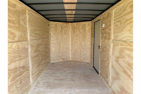 New 2026 Rock Solid Cargo 7x16 Tandem 7K Cargo w/ 7' Interior Height & Ramp Door