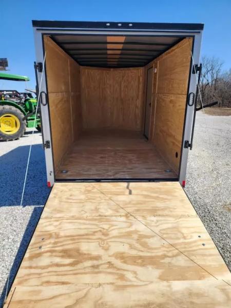 New 2026 Rock Solid Cargo 7x16 Tandem 7K Cargo w/ Ramp Door & 7' Interior Height