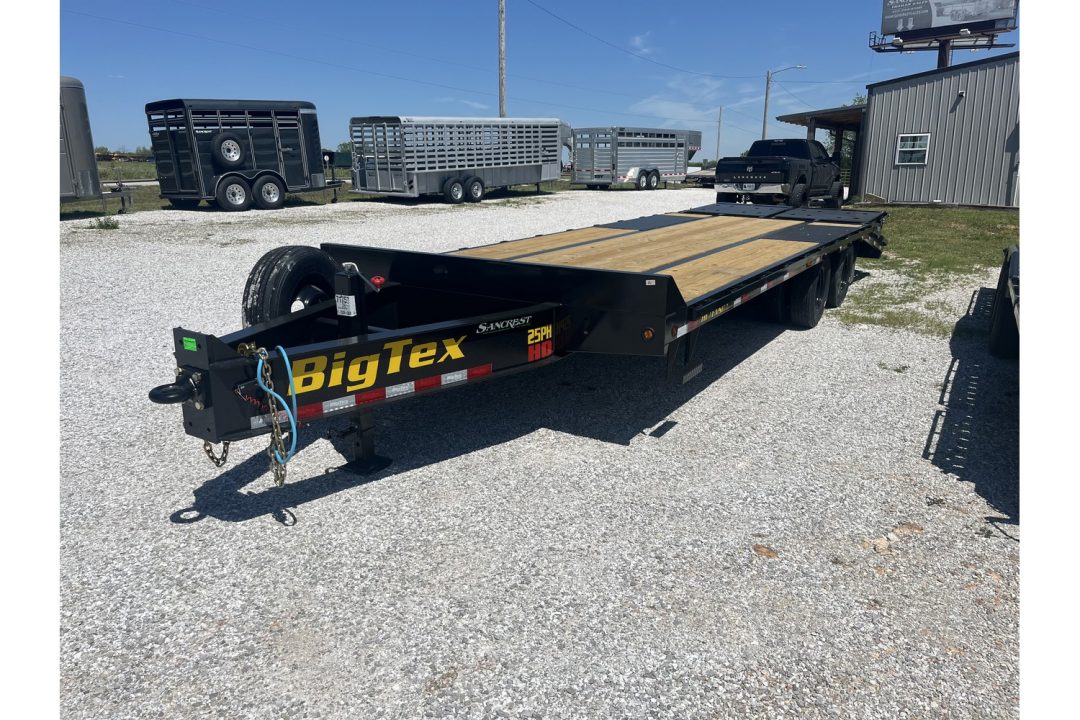 New 2026 Big Tex 25PH TANDEM DUAL DECK OVER PINTLE W/ 5' DOVE/ MAX RAMPS/ 102X25