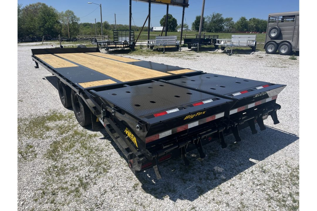 New 2026 Big Tex 25PH TANDEM DUAL DECK OVER PINTLE W/ 5' DOVE/ MAX RAMPS/ 102X25