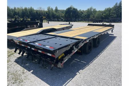 New 2026 Big Tex 25PH TANDEM DUAL DECK OVER PINTLE W/ 5' DOVE/ MAX RAMPS/ 102X25