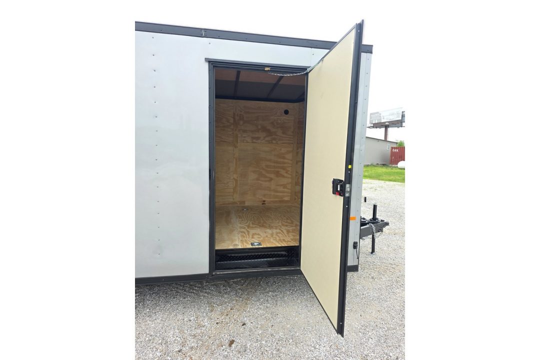 New 2026 Rock Solid Cargo 8.5X20 TANDEM 10K CARGO W/7' HEIGHT BLACKOUT TRIM & RAMP DOOR