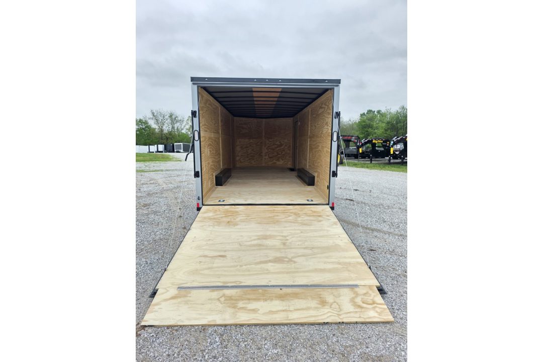 New 2026 Rock Solid Cargo 8.5X20 TANDEM 10K CARGO W/7' HEIGHT BLACKOUT TRIM & RAMP DOOR