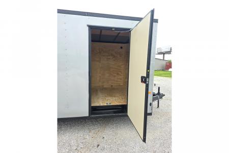 New 2026 Rock Solid Cargo 8.5X20 TANDEM 10K CARGO W/7' HEIGHT BLACKOUT TRIM & RAMP DOOR