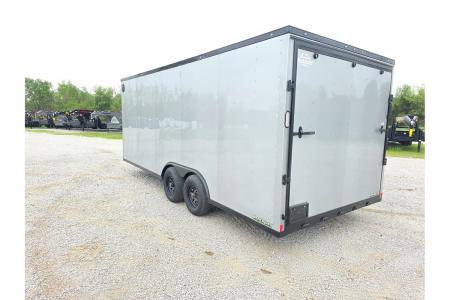 New 2026 Rock Solid Cargo 8.5X20 TANDEM 10K CARGO W/7' HEIGHT BLACKOUT TRIM & RAMP DOOR