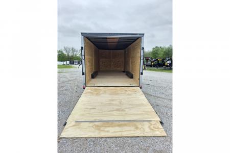 New 2026 Rock Solid Cargo 8.5X20 TANDEM 10K CARGO W/7' HEIGHT BLACKOUT TRIM & RAMP DOOR