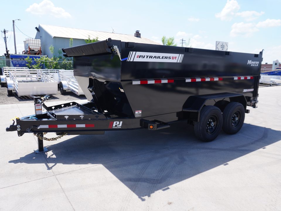 New 2026 PJ Trailers DT1 83"x14ft Dump Trailer