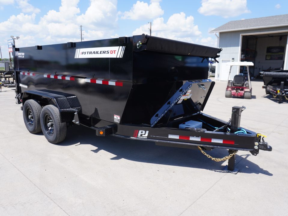 New 2026 PJ Trailers DT1 83"x14ft Dump Trailer
