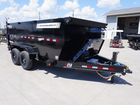 New 2026 PJ Trailers DT1 83"x14ft Dump Trailer