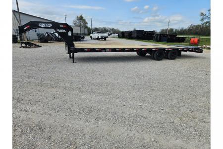 New 2026 Legend 102X32 TANDEM LO-PRO GOOSENECK W/12K AXLES MAX RAMPS & 14PLY TIRES