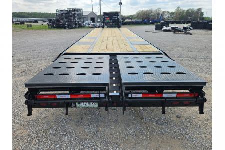 New 2026 Legend 102X32 TANDEM LO-PRO GOOSENECK W/12K AXLES MAX RAMPS & 14PLY TIRES