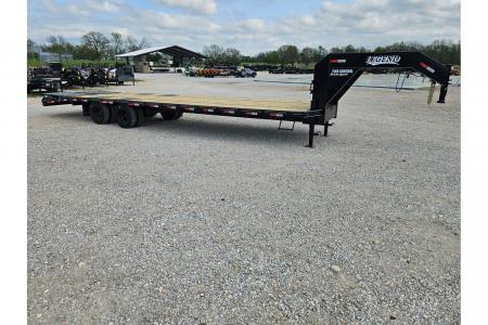 New 2026 Legend 102X32 TANDEM LO-PRO GOOSENECK W/12K AXLES MAX RAMPS & 14PLY TIRES