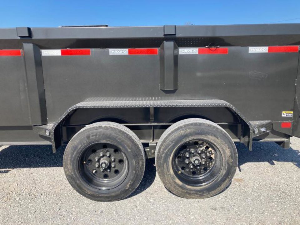 New 2025 MAXX-D 83X14 TANDEM 18K GN TELESCOPIC DUMP W/ 36" SIDES, SLIDE IN RAMPS, 7GA FLOOR & WIRELESS REMOTE