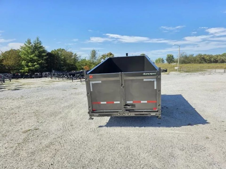 New 2026 MAXX-D 83X16 TANDEM 17.5 TELESCOPIC DUMP W / 4FT SIDES & WIRELESS REMOTE