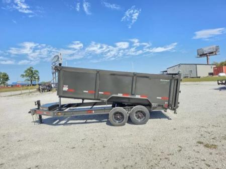 New 2026 MAXX-D 83X16 TANDEM 17.5 TELESCOPIC DUMP W / 4FT SIDES & WIRELESS REMOTE
