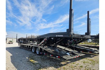 New 2026 Sun Country 102X53 TANDEM AXLE 5 CAR ANNIVERSARY HAULER W/HYDRULIC DROP BELLY WIDE REAR RAMP & HD OPTIONS