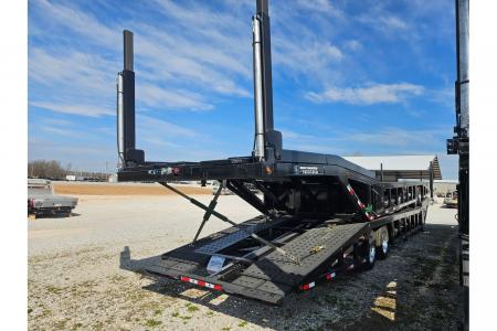 New 2026 Sun Country 102X53 TANDEM AXLE 5 CAR ANNIVERSARY HAULER W/HYDRULIC DROP BELLY WIDE REAR RAMP & HD OPTIONS