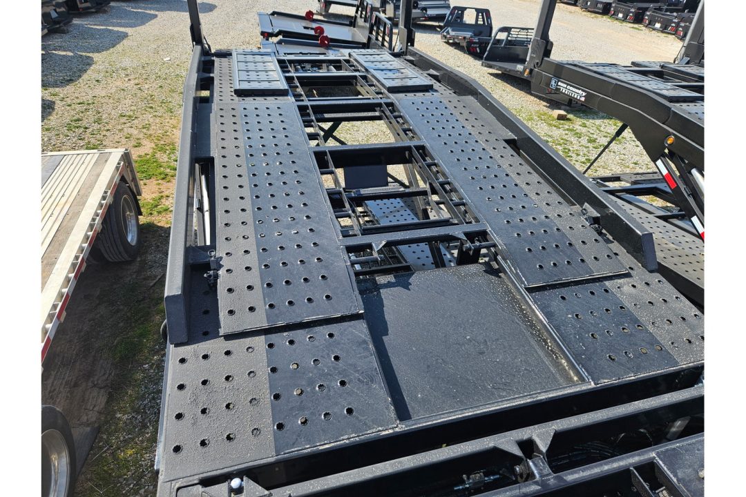 New 2026 Sun Country 102X53 TANDEM AXLE 5 CAR ANNIVERSARY HAULER W/HYDRULIC DROP BELLY WIDE REAR RAMP TUNNEL TOOLBOX & CH