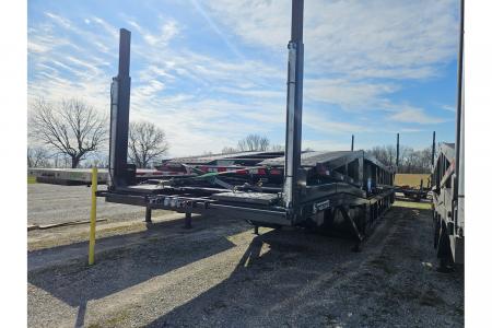 New 2026 Sun Country 102X53 TANDEM AXLE 5 CAR ANNIVERSARY HAULER W/HYDRULIC DROP BELLY WIDE REAR RAMP TUNNEL TOOLBOX & CH