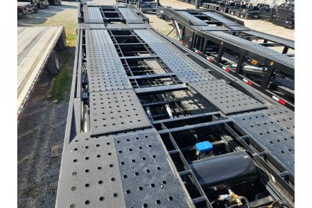 New 2026 Sun Country 102X53 TANDEM AXLE 5 CAR ANNIVERSARY HAULER W/HYDRULIC DROP BELLY WIDE REAR RAMP TUNNEL TOOLBOX & CH