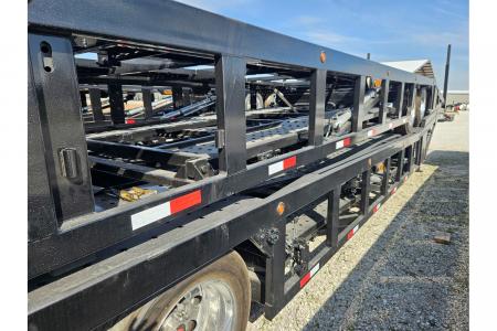 New 2026 Sun Country 102X53 TANDEM AXLE 5 CAR ANNIVERSARY HAULER W/HYDRULIC DROP BELLY WIDE REAR RAMP TUNNEL TOOLBOX & CH