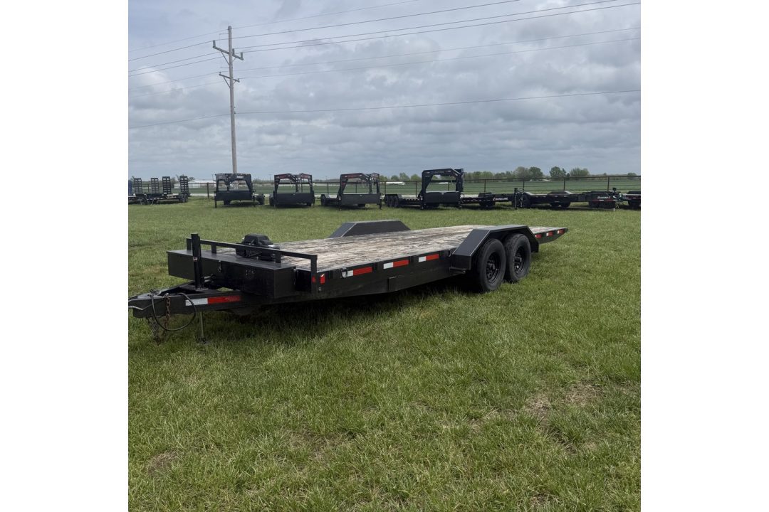 Used 2018 Stateline Trailers TANDEM POWER TILT W/ HYDRO JACK/ DRIVE OVER FENDERS/ 102X22