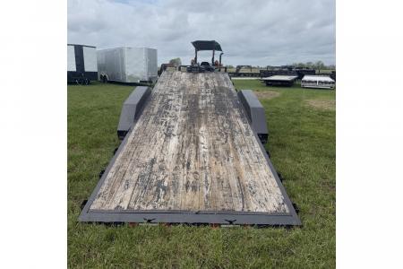 Used 2018 Stateline Trailers TANDEM POWER TILT W/ HYDRO JACK/ DRIVE OVER FENDERS/ 102X22