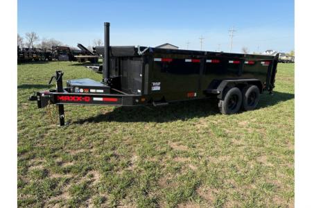 New 2026 MAXX-D 83X16 TANDEM 16K DUMP W/ 3' WALLS & TELESCOPIC HOIST