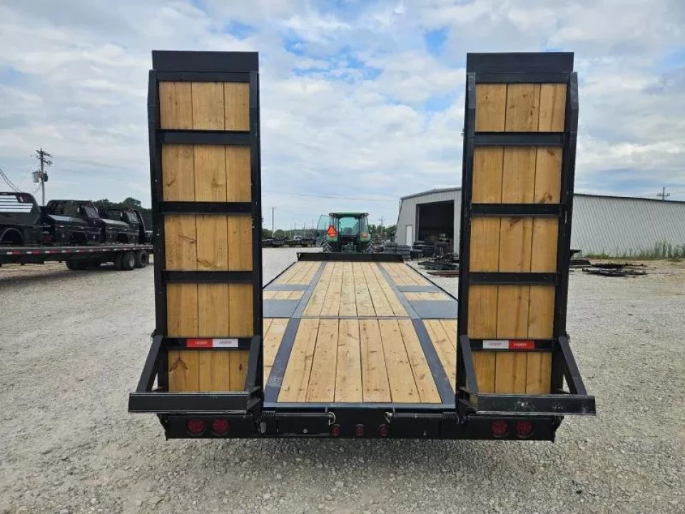 New 2025 Legend Trailers 102X25 TANDEM DUAL DECKOVER TRAILER W/10K AXLES 14PLY TIRES 5' WOOD FILLED DOVE & WOOD FILLED STAND