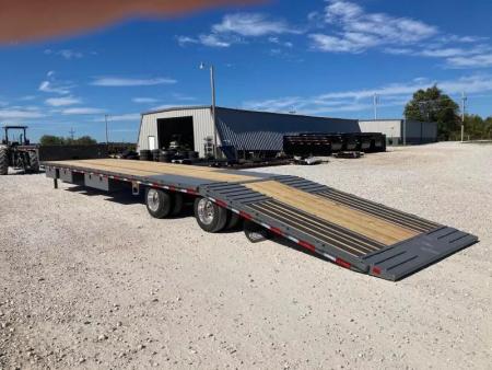 New 2026 Diamond C Trailers 102X53 TANDEM 40K STEP DECK W/ HYDROTAIL, HYDROJACKS, AIR RIDE, FRONT LIFT AXLE & ALUMINUM OUTTERS