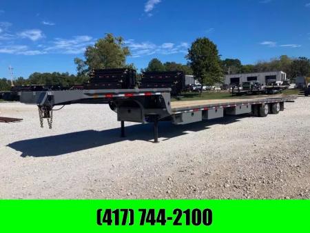 New 2026 Diamond C Trailers 102X53 TANDEM 40K STEP DECK W/ HYDROTAIL, HYDROJACKS, AIR RIDE, FRONT LIFT AXLE & ALUMINUM OUTTERS