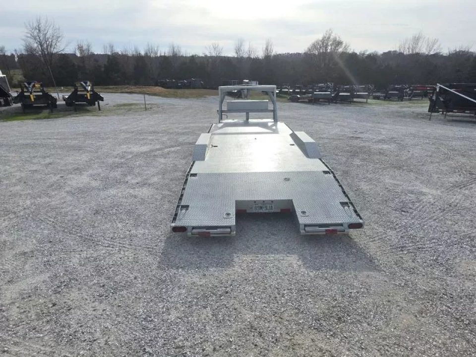 Used 2025 Imperial Trailer 102 X 24 SPLIT TAIL / CUSTOM RAMPS / ALUM. WHEELS