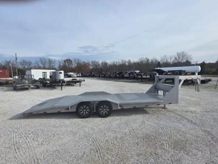 Used 2025 Imperial Trailer 102 X 24 SPLIT TAIL / CUSTOM RAMPS / ALUM. WHEELS