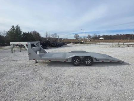 Used 2025 Imperial Trailer 102 X 24 SPLIT TAIL / CUSTOM RAMPS / ALUM. WHEELS
