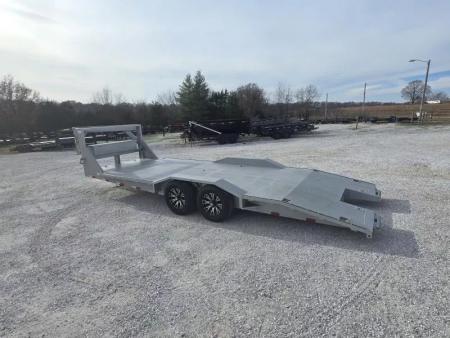 Used 2025 Imperial Trailer 102 X 24 SPLIT TAIL / CUSTOM RAMPS / ALUM. WHEELS