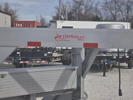 Used 2025 Imperial Trailer 102 X 24 SPLIT TAIL / CUSTOM RAMPS / ALUM. WHEELS