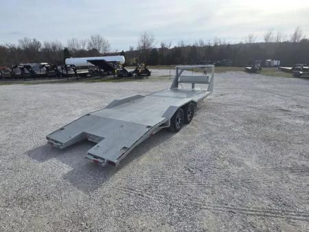 Used 2025 Imperial Trailer 102 X 24 SPLIT TAIL / CUSTOM RAMPS / ALUM. WHEELS