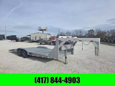 Used 2025 Imperial Trailer 102 X 24 SPLIT TAIL / CUSTOM RAMPS / ALUM. WHEELS