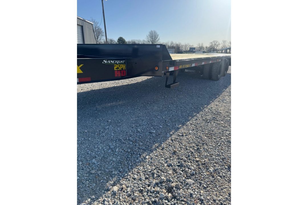 New 2026 Big Tex 25PH TANDEM DUAL DECK OVER PINTLE W/ 5' DOVE/ MAX RAMPS/ 102X25