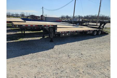 New 2026 Behnke 102X46(36+10) TANDEM 60K STEP DECK W/12FT HYDROTAIL & AIR BRAKES