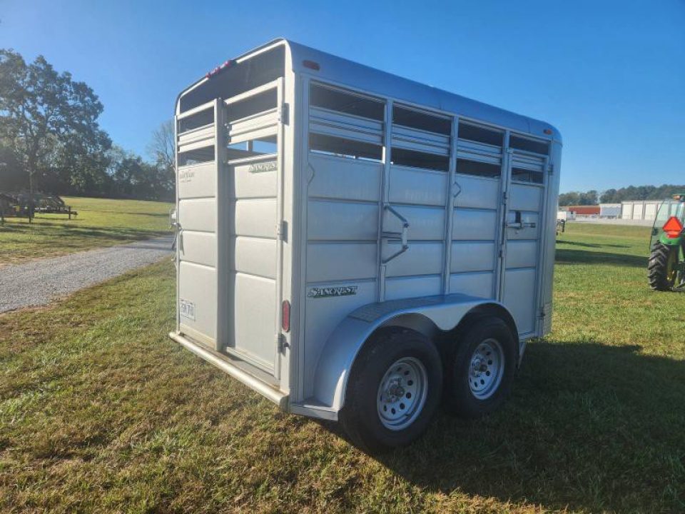 Used 2023 Calico Trailers CALICO TANDEM 6X12 LIVESTOCK - RENTAL BILLINGS - NOT FOR SALE