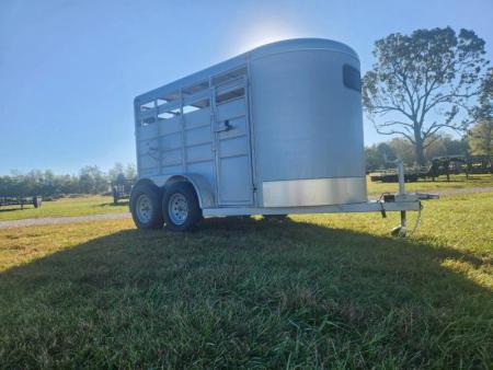 Used 2023 Calico Trailers CALICO TANDEM 6X12 LIVESTOCK - RENTAL BILLINGS - NOT FOR SALE