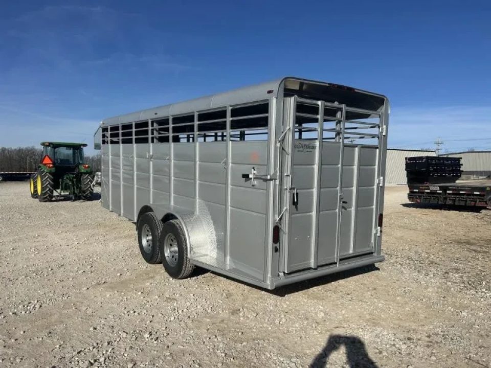 New 2026 Calico Trailers 6X20X6'6" GN STOCK TRAILER Stock / Stock Combo Trailer