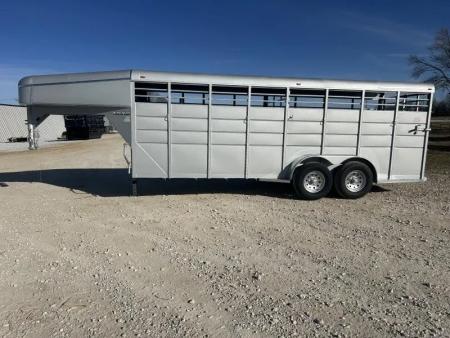 New 2026 Calico Trailers 6X20X6'6" GN STOCK TRAILER Stock / Stock Combo Trailer