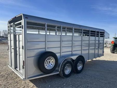 New 2026 Calico Trailers 6X20X6'6" GN STOCK TRAILER Stock / Stock Combo Trailer