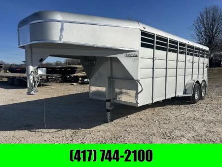 New 2026 Calico Trailers 6X20X6'6  GN STOCK TRAILER Stock / Stock Combo Trailer