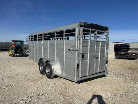 New 2026 Calico Trailers 6X20X6'6" GN STOCK TRAILER Stock / Stock Combo Trailer