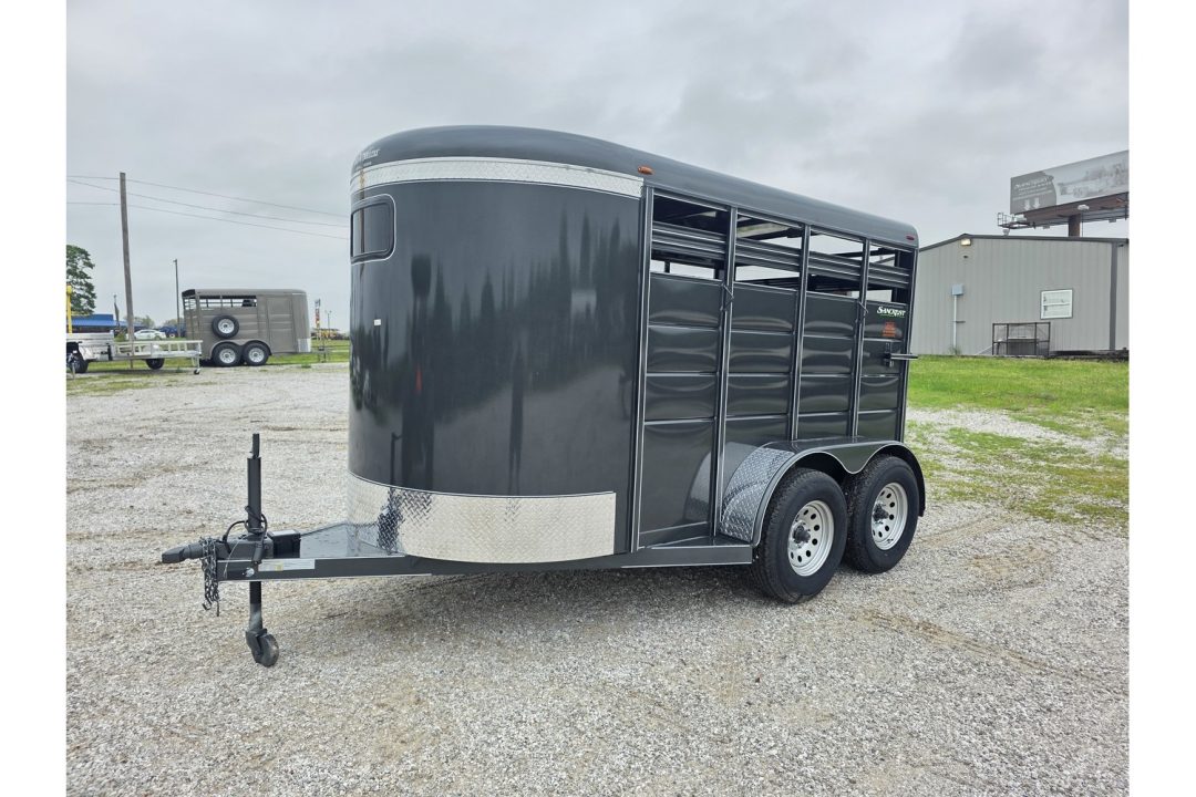 New 2026 Calico Trailers 6x12x6'6 Tandem 7K Stock Trailer